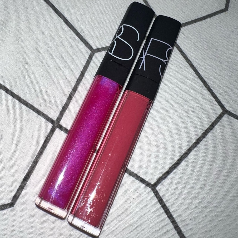 NARS full size lipgloss bundle. Dolce vita and easylover